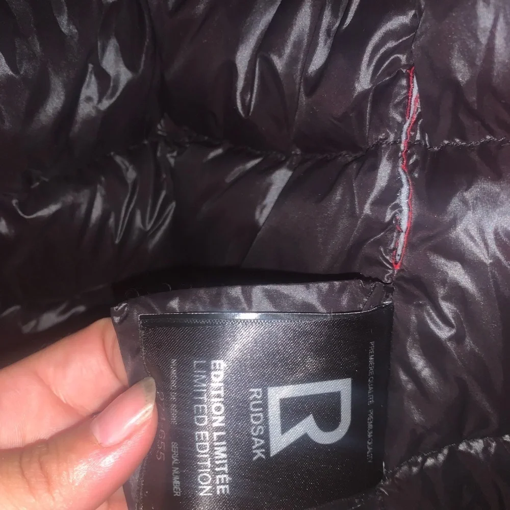 Nwot Rudsak the northern parka limited edition down winter coat real fur trim - Picture 6 of 10